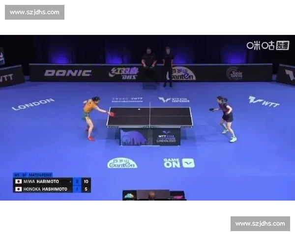 张本美和 3-1 桥本帆乃香,挺进 WTT 伦敦站决赛战早田 张本美和 3-1 桥本帆乃香,挺进 WTT 伦敦站决赛战早田